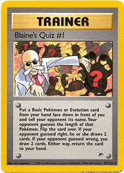 097 Blaine's Quiz 1